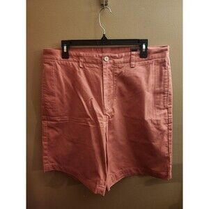 Men's Vineyard Vines Performance Shorts Coral Salmon Khaki Size 35